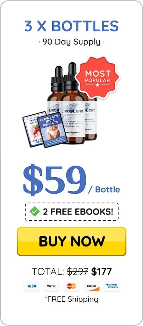 Buy Liposlend 3 Bottles